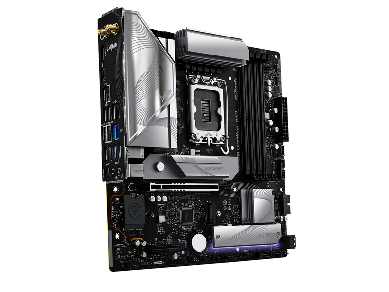 ASRock B860M LiveMixer WiFi Mainboard - Intel B860 - Intel LGA1851 - DDR5 RAM - Micro-ATX