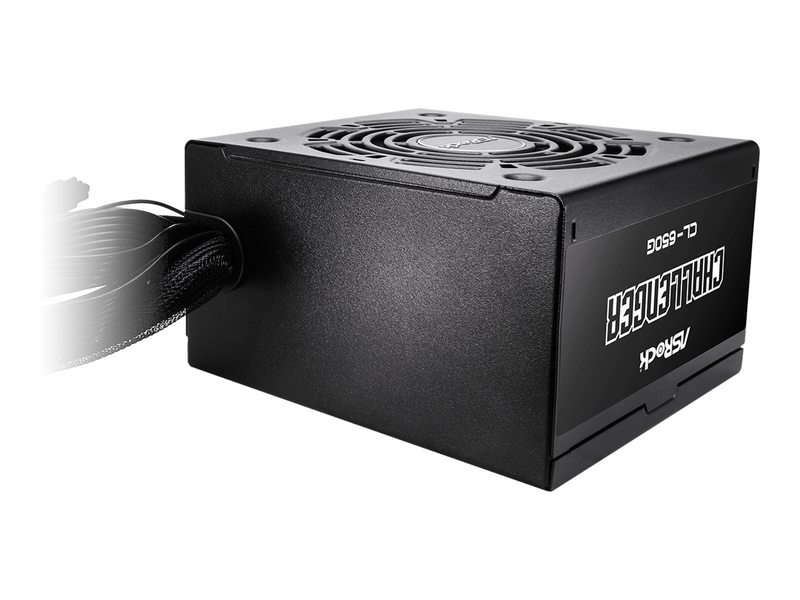 ASRock CL-650G Netzteile - 650 Watt - 120 mm - ATX 3.1 - 80 Plus Gold zertifiziert