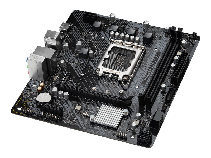 ASRock H610M-H2/M.2 D5 Mainboard - Intel H610 - Intel LGA1700 - DDR5 RAM - Micro-ATX