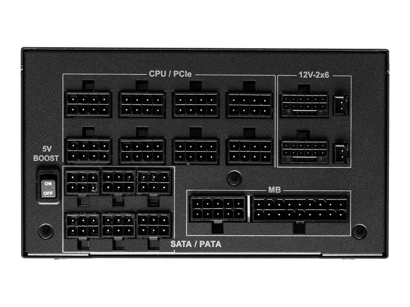 ASRock PG-1600G Netzteile - 1600 Watt - 135 mm - ATX 3.1 - 80 Plus Gold zertifiziert
