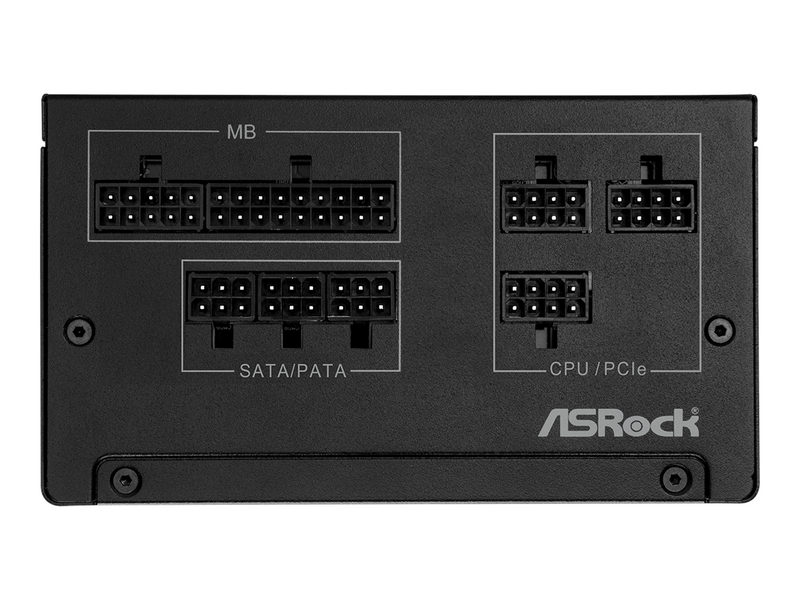 ASRock SL-650G Netzteile - 650 Watt - 135 mm - ATX 3.1 - 80 Plus Gold zertifiziert