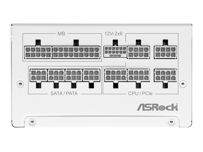 ASRock SL-850GW Netzteile - 850 Watt - 135 mm - ATX 3.1 - 80 Plus Gold zertifiziert