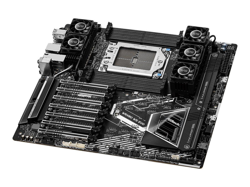 ASRock WRX90 WS EVO Mainboard - AMD WRX90 - AMD sTR5 - DDR5 RAM - Extended ATX