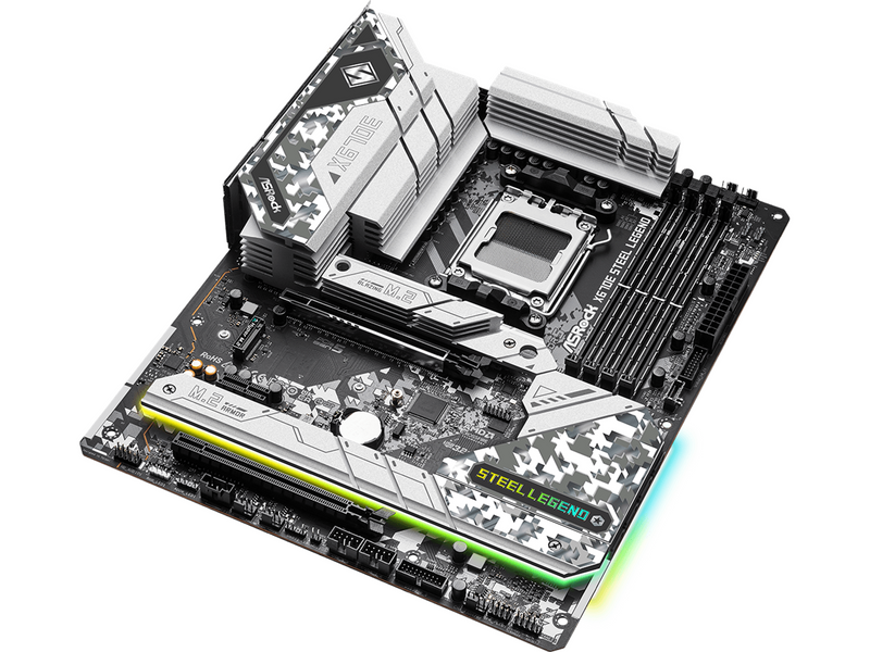 ASRock X670E Steel Legend Mainboard - AMD X670E - AMD AM5 - DDR5 RAM - ATX *DEMO*