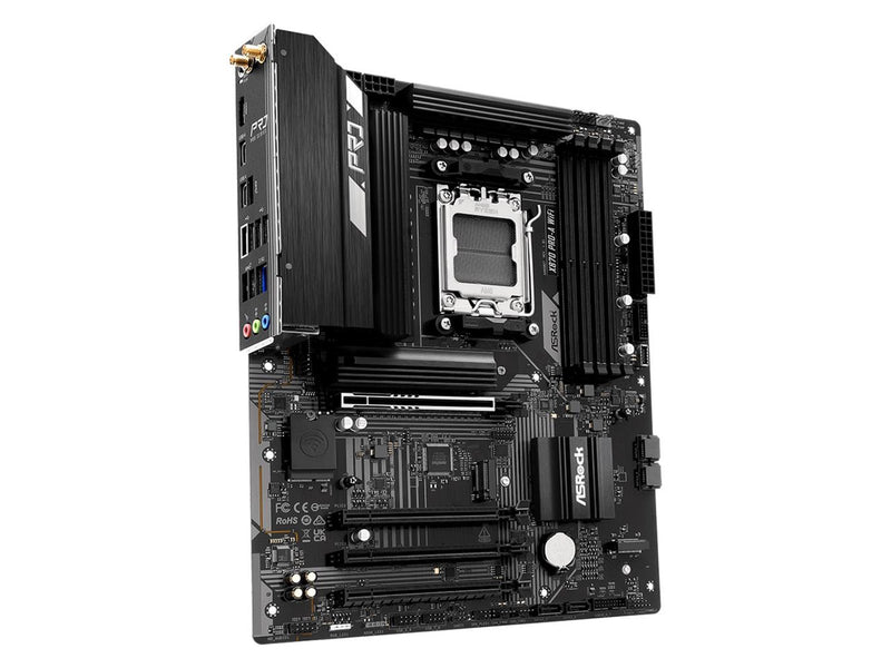 ASRock X870 PRO-A WIFI Mainboard - AMD X870 - AMD AM5 - DDR5 RAM - ATX