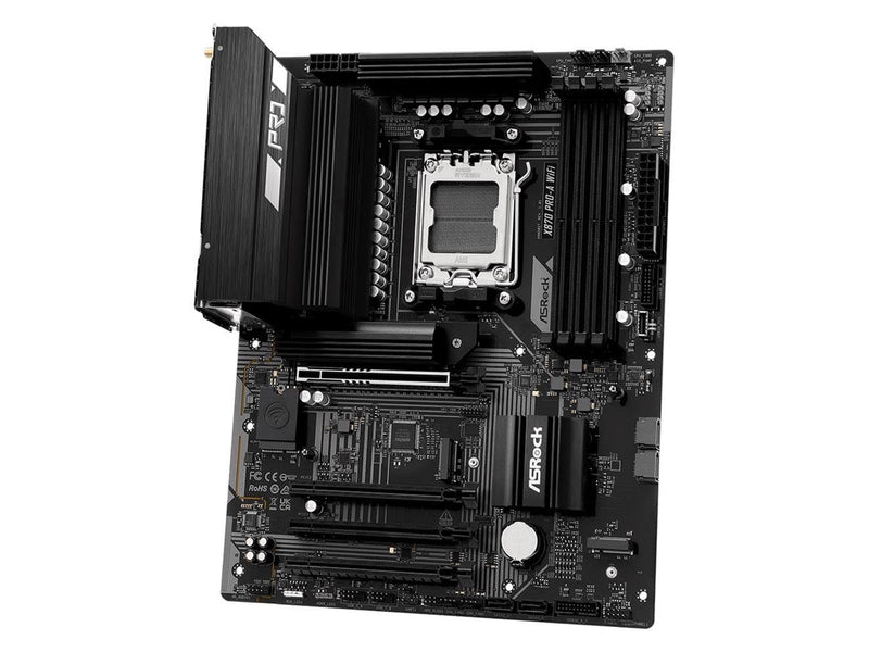 ASRock X870 PRO-A WIFI Mainboard - AMD X870 - AMD AM5 - DDR5 RAM - ATX