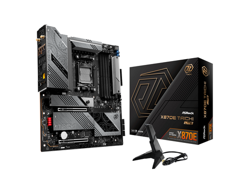 ASRock X870E TAICHI LITE Mainboard - AMD X870E - AMD AM5 - DDR5 RAM - Extended ATX