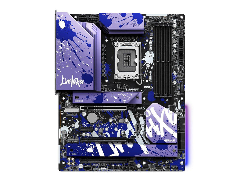 ASRock Z790 LiveMixer Mainboard - Intel Z790 - Intel LGA1700 - DDR5 RAM - ATX