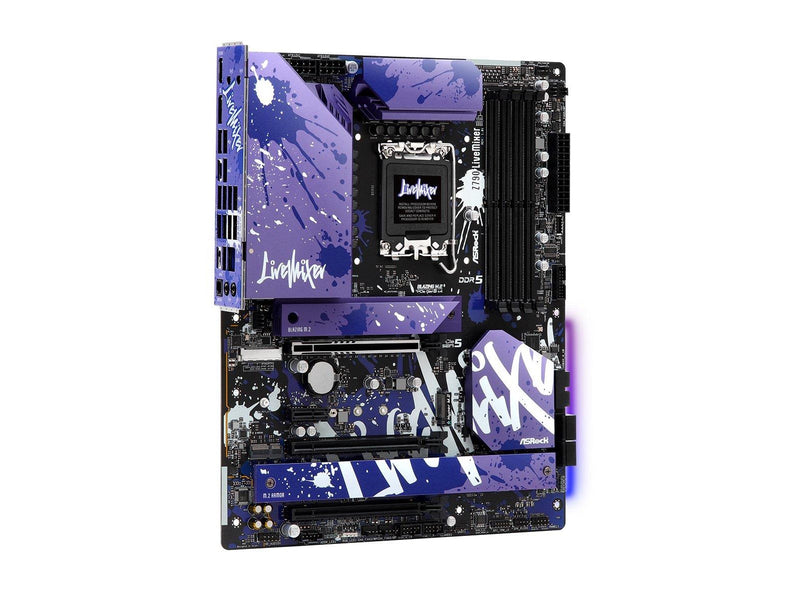 ASRock Z790 LiveMixer Mainboard - Intel Z790 - Intel LGA1700 - DDR5 RAM - ATX