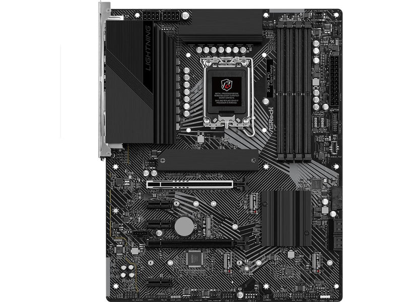 ASRock Z790 PG Lightning Mainboard - Intel Z790 - Intel LGA1700 - DDR5 RAM - ATX