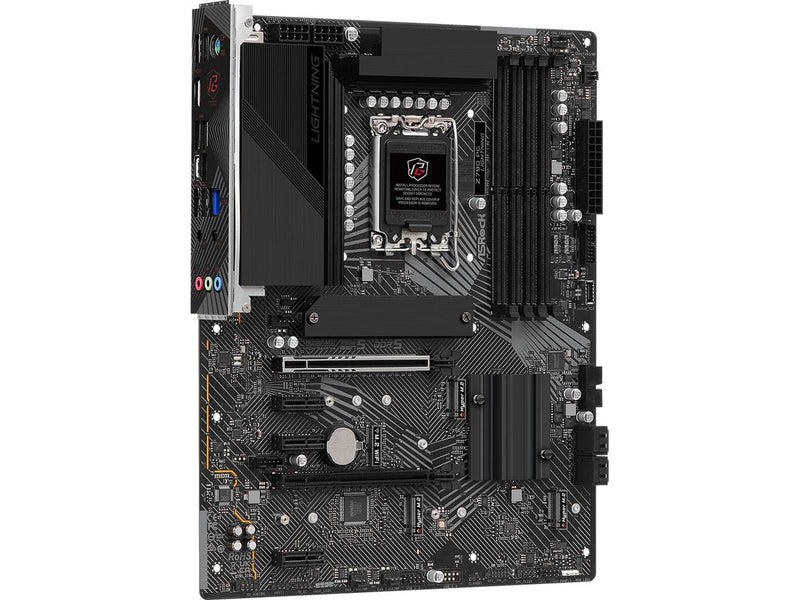ASRock Z790 PG Lightning Mainboard - Intel Z790 - Intel LGA1700 - DDR5 RAM - ATX