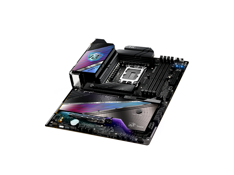 ASRock Z890 NOVA WIFI Mainboard - Intel Z890 - Intel LGA1851 - DDR5 RAM - ATX