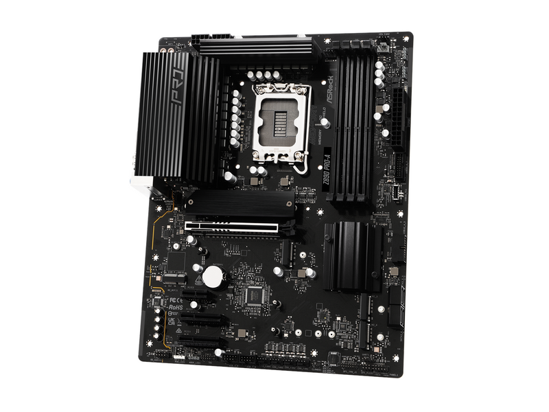 ASRock Z890 PRO-A Mainboard - Intel Z890 - Intel LGA1851 - DDR5 RAM - ATX