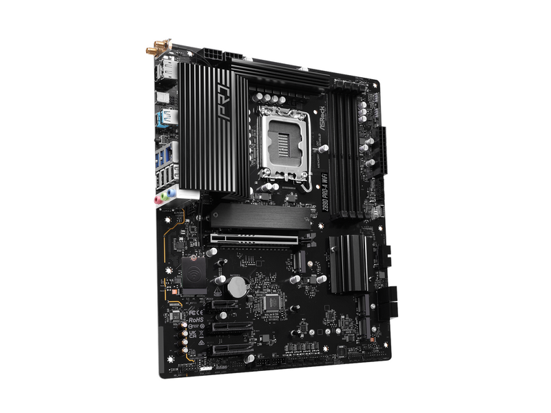 ASRock Z890 PRO-A WIFI Mainboard - Intel Z890 - Intel LGA1851 - DDR5 RAM - ATX