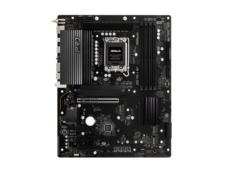 ASRock Z890 PRO-A WIFI Mainboard - Intel Z890 - Intel LGA1851 - DDR5 RAM - ATX