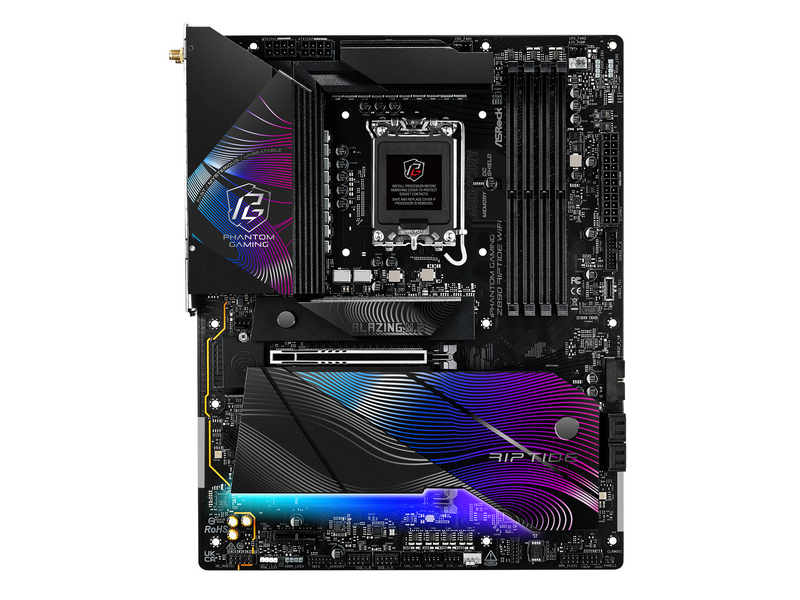 ASRock Z890 RIPTIDE WIFI Mainboard - Intel Z890 - Intel LGA1851 - DDR5 RAM - ATX