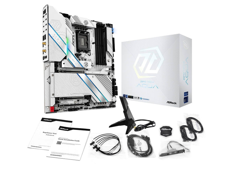 ASRock Z890 TAICHI AQUA Mainboard - Intel Z890 - Intel LGA1851 - DDR5 RAM - Extended ATX