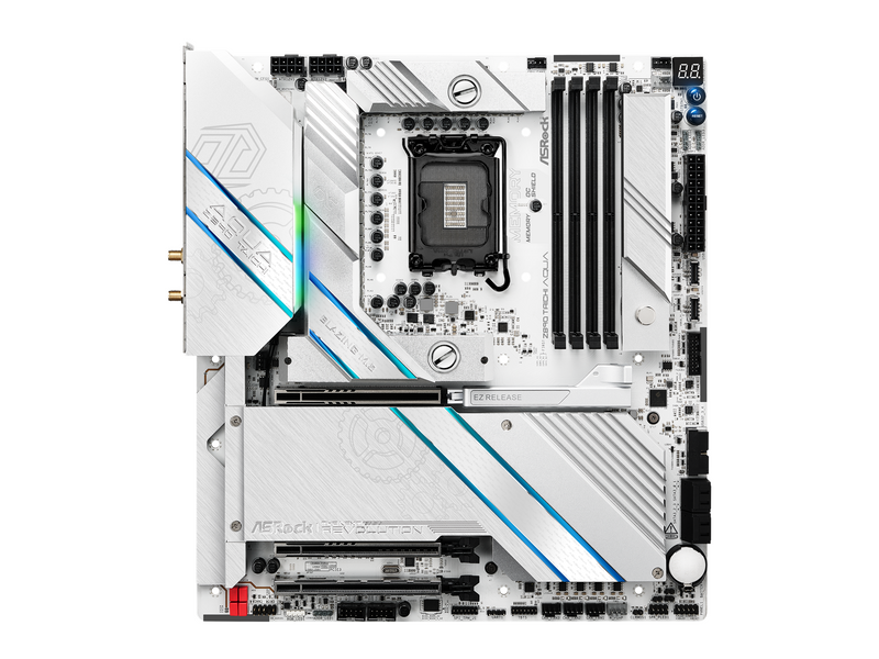 ASRock Z890 TAICHI AQUA Mainboard - Intel Z890 - Intel LGA1851 - DDR5 RAM - Extended ATX