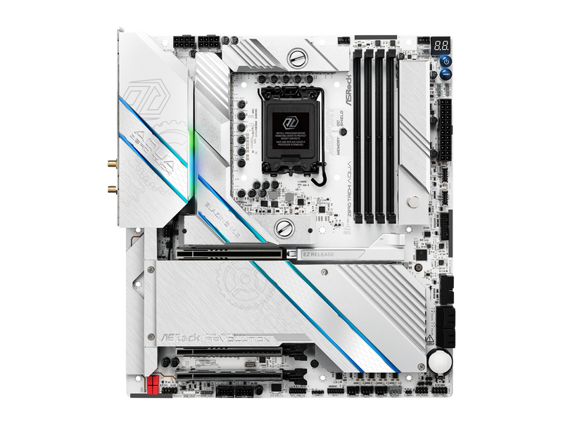 ASRock Z890 TAICHI AQUA Mainboard - Intel Z890 - Intel LGA1851 - DDR5 RAM - Extended ATX