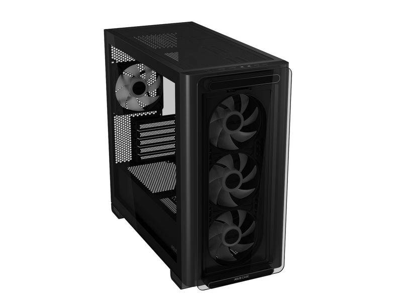 ASUS A23 PLUS TG ARGB BLACK - Gehäuse - Miditower - Schwarz