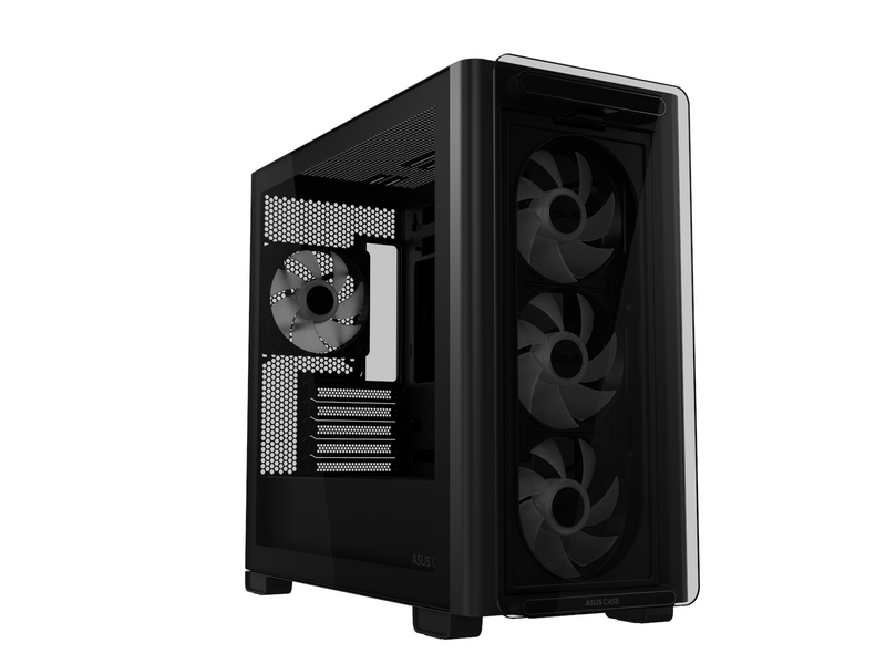 ASUS A23 PLUS TG ARGB BLACK - Gehäuse - Miditower - Schwarz