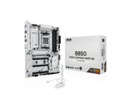 ASUS B850 MAX GAMING WIFI WHITE Mainboard - AMD B850 - AMD AM5 - DDR5 RAM - ATX