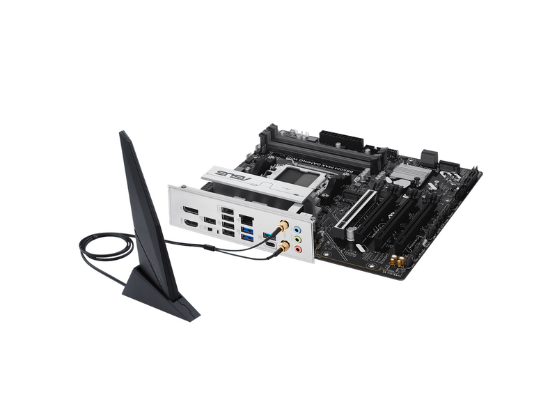 ASUS B850M MAX GAMING WIFI Mainboard - AMD B850 - AMD AM5 - DDR5 RAM - Micro-ATX