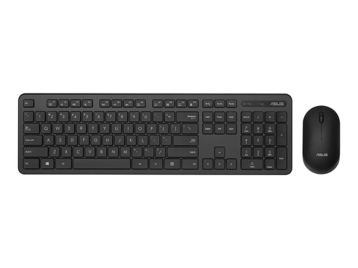 ASUS CW100 - Tastatur & Maus Set - Englisch (US) - Schwarz