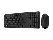 ASUS CW100 - Tastatur & Maus Set - Full-Size - Nordic ISO - Schwarz