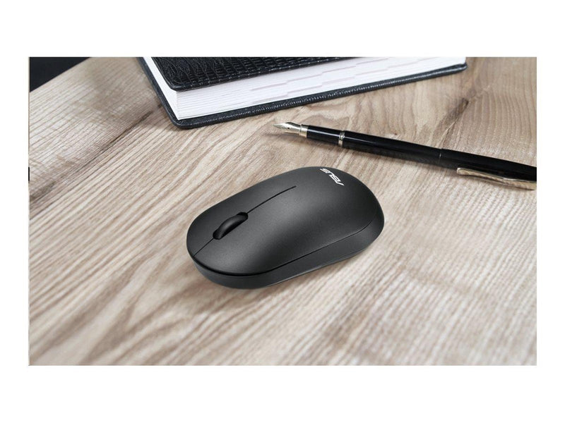 ASUS CW100 - Tastatur & Maus Set - Full-Size - Nordic ISO - Schwarz