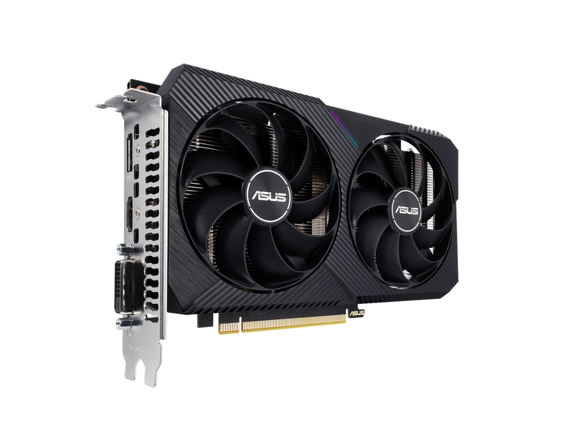 ASUS GeForce RTX 3050 DUAL OC V2 - 8GB GDDR6 RAM - Grafikkarte