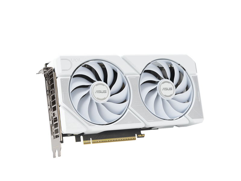 ASUS GeForce RTX 5060 Ti DUAL OC White - 8GB GDDR7 RAM - Grafikkarte