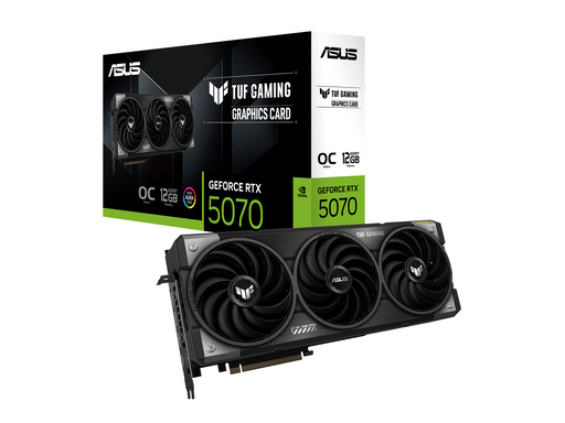 ASUS GeForce RTX 5070 TUF OC - 12GB GDDR7 RAM - Grafikkarte