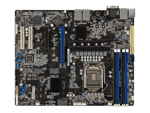 ASUS P12R-E/10G-2T Mainboard - Intel C256 - Intel LGA1200 - DDR4 RAM - ATX