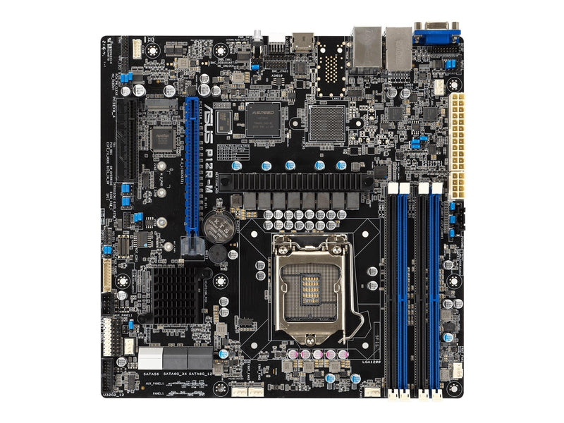ASUS P12R-M Mainboard - Intel C252 - Intel LGA1200 - DDR4 RAM - ATX