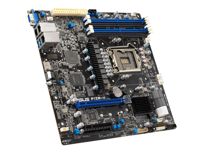 ASUS P12R-M Mainboard - Intel C252 - Intel LGA1200 - DDR4 RAM - ATX
