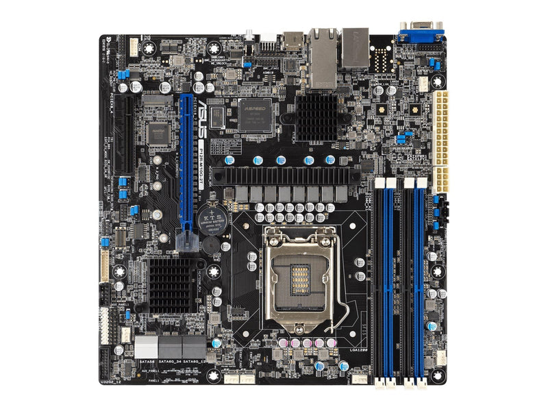 ASUS P12R-M/10G-2T Mainboard - Intel C252 - Intel LGA1200 - DDR4 RAM - Micro-ATX