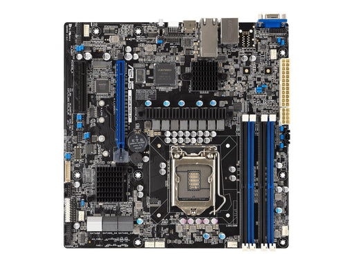 ASUS P12R-M/10G-2T Mainboard - Intel C252 - Intel LGA1200 - DDR4 RAM - Micro-ATX