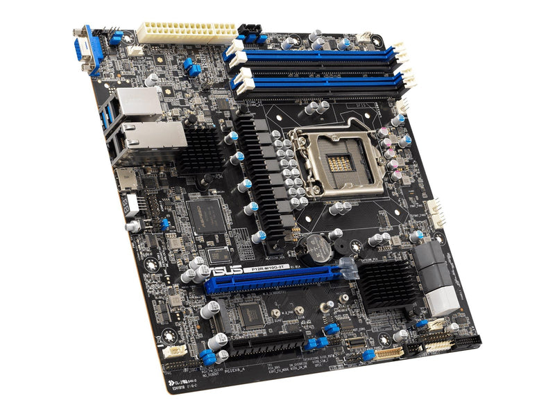 ASUS P12R-M/10G-2T Mainboard - Intel C252 - Intel LGA1200 - DDR4 RAM - Micro-ATX