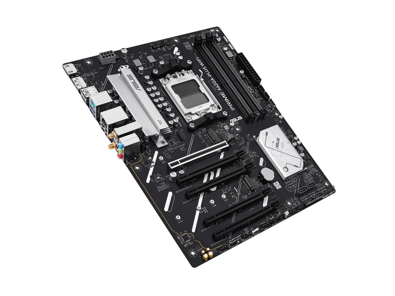 ASUS PRIME A620A-PLUS WIFI Mainboard - AMD A620A - AMD AM5 - DDR5 RAM - ATX