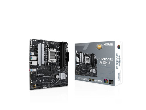 ASUS PRIME A620M-A-CSM Mainboard - AMD A620 - AMD AM5 - DDR5 RAM - Micro-ATX