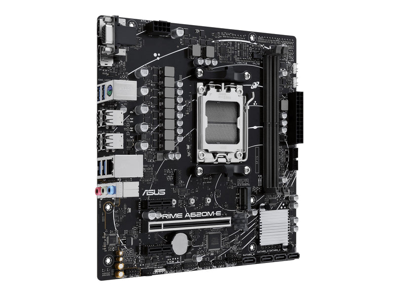 ASUS PRIME A620M-E-CSM Mainboard - AMD A620 - AMD AM5 - DDR5 RAM - Micro-ATX