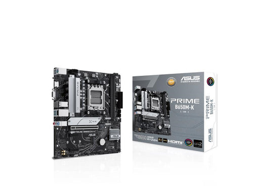 ASUS PRIME B650M-K Mainboard - AMD B650 - AMD AM5 - DDR5 RAM - Micro-ATX