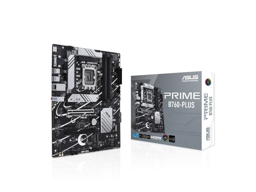 ASUS PRIME B760-PLUS (V2) Mainboard - Intel B760 - Intel LGA1700 - DDR5 RAM - ATX