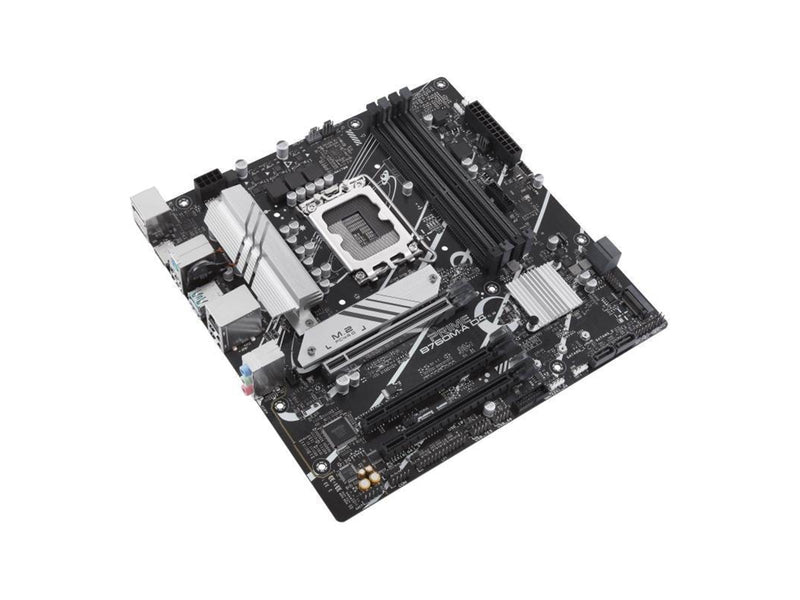 ASUS PRIME B760M-A D4-CSM (V2) Mainboard - Intel B760 - Intel LGA1700 - DDR4 RAM - Micro-ATX
