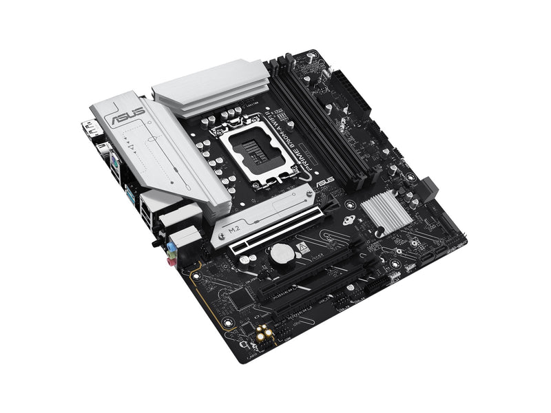 ASUS PRIME B760M-A WIFI II Mainboard - Intel B760 - Intel LGA1700 - DDR5 RAM - Micro-ATX