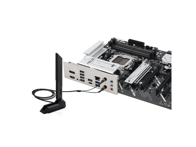 ASUS PRIME B840-PLUS WIFI Mainboard - AMD B840 - AMD AM5 - DDR5 RAM - ATX