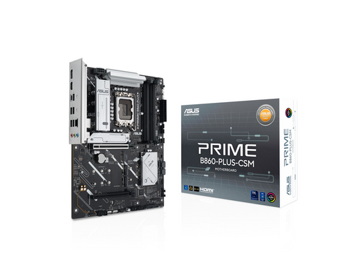 ASUS PRIME B860-PLUS-CSM Mainboard - Intel B860 - Intel LGA1851 - DDR5 RAM - ATX