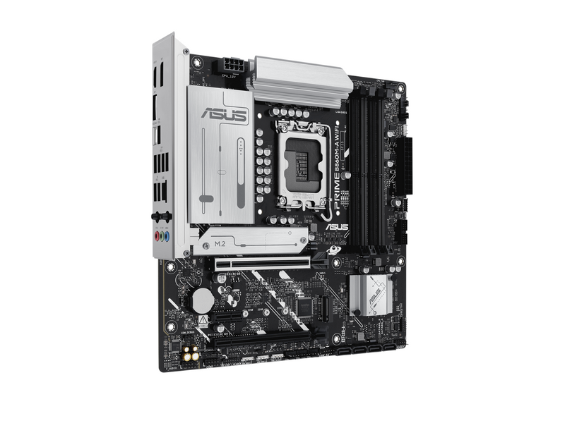 ASUS PRIME B860M-A WIFI Mainboard - Intel B860 - Intel LGA1851 - DDR5 RAM - Micro-ATX