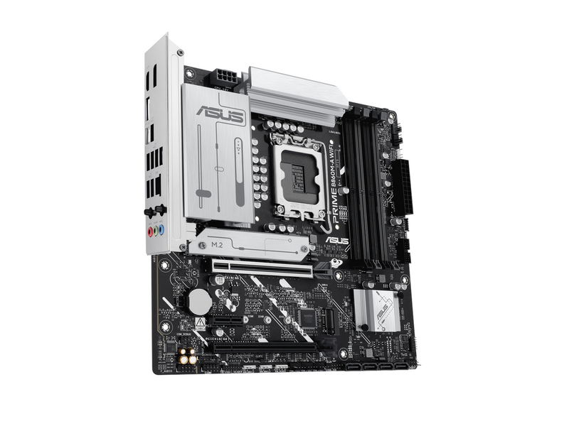 ASUS PRIME B860M-A WIFI Mainboard - Intel B860 - Intel LGA1851 - DDR5 RAM - Micro-ATX